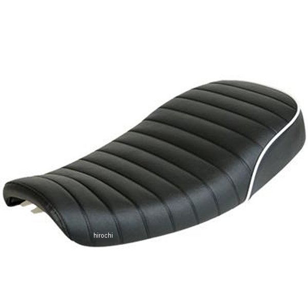 【メーカー在庫あり】 GOODS グッズ キングシート 08年以前 SR500、SR400 黒/ホワイト G3-00001 HD店
