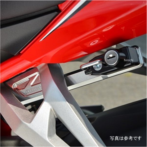 アグラス AGRAS ヘルメットホルダー 17年以降 CBR250RR 黒/メッキ 603-179-000BS HD店