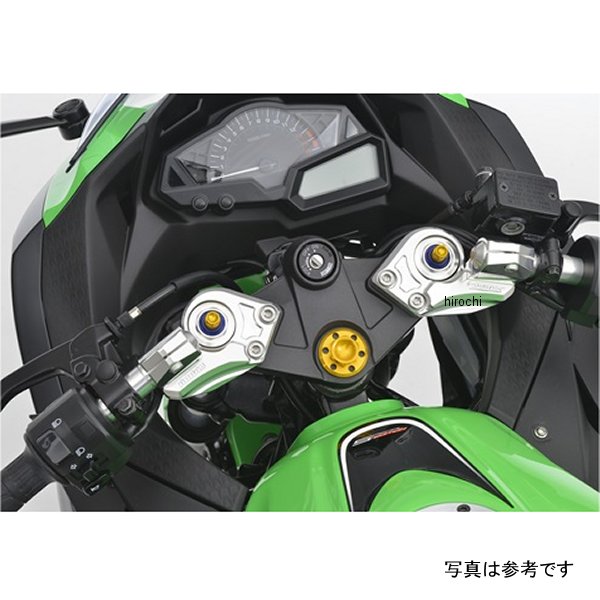 アグラス AGRAS ハンドルセット イニシャルアジャスター付き 13年以降 Ninja250 赤 321-491-000R HD店