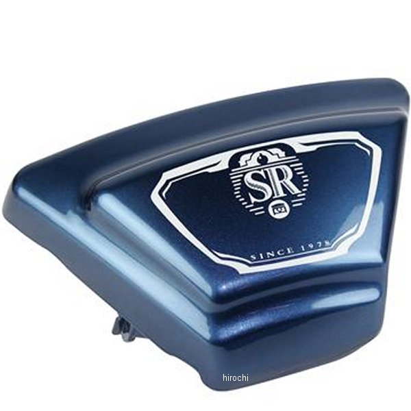 GOODS グッズ ETCビルトイン・サイドカバー 09年-19年 SR400 2019モデル ブルー塗装仕上げ G6-00203 HD店