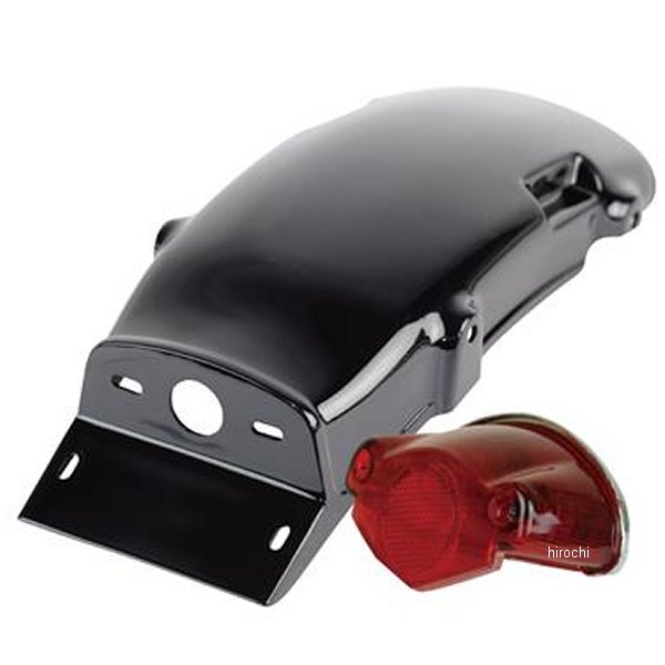 GOODS グッズ フェンダーレスキット ミラー38ET 78年以降 SR500、SR400 黒塗装仕上げ G6-00249 HD店