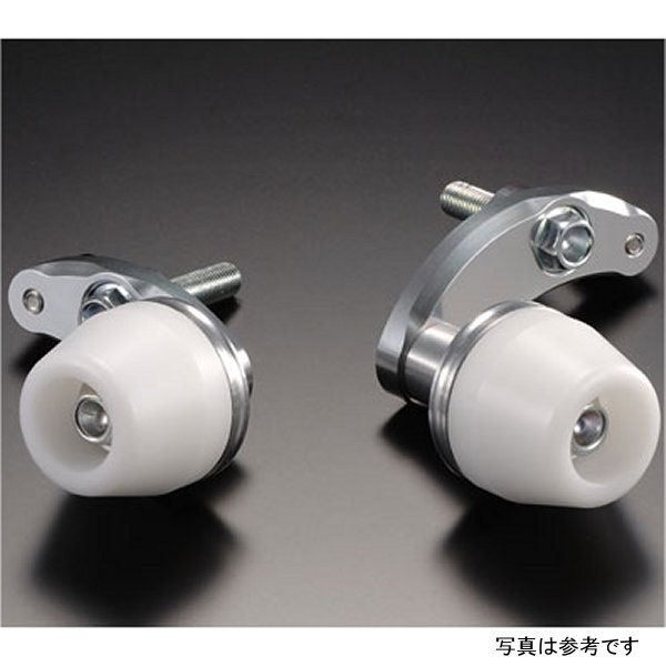 アグラス AGRAS レーシングスライダー フレーム ロゴ有り 06年-07年 YZF-R6 白 342-266-000X HD店