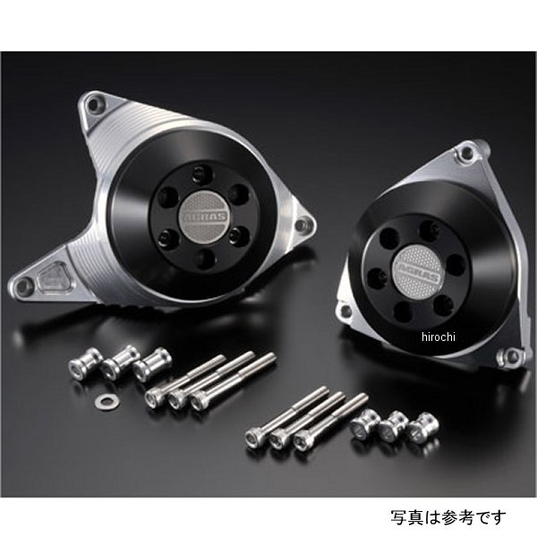 アグラス AGRAS レーシングスライダー ケースカバーセットA 09年 YZF-R1 黒 342-271-010B HD店