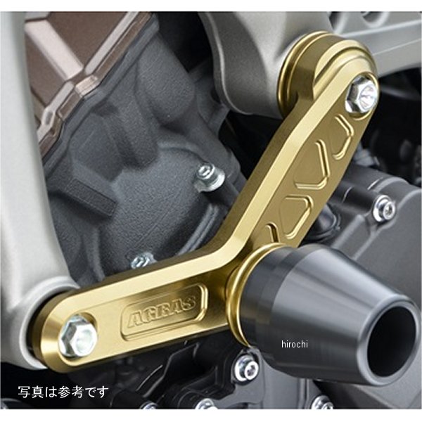 アグラス AGRAS レーシングスライダー サブフレーム φ60 ロゴ無し 16年以前 MT-09 白 342-273-003 HD店