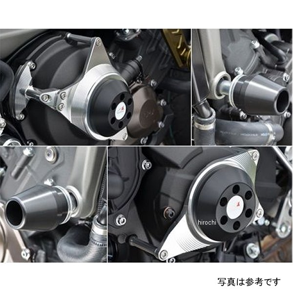 アグラス AGRAS レーシングスライダー 4点セット φ60 ロゴ有り 16年以前 MT-09 黒 342-273-012BX HD店