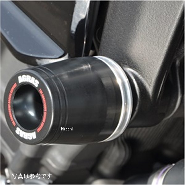 アグラス AGRAS レーシングスライダー フレーム φ50 ロゴ無し MT-10/SP 黒 342-279-000B HD店