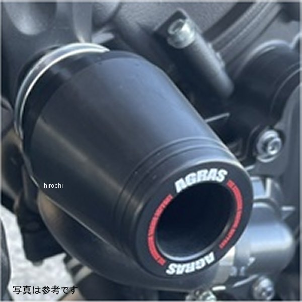 アグラス AGRAS レーシングスライダー フレームタイプ φ60 ロゴ無し 21年以降 MT-09 黒 342-280-006B HD店