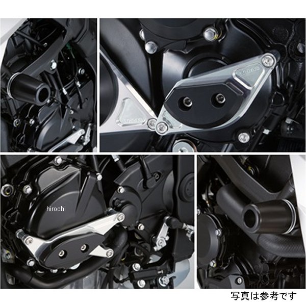 アグラス AGRAS レーシングスライダー 4点セットA φ50 ロゴ無し GSX-S750 白 342-306-012 HD店