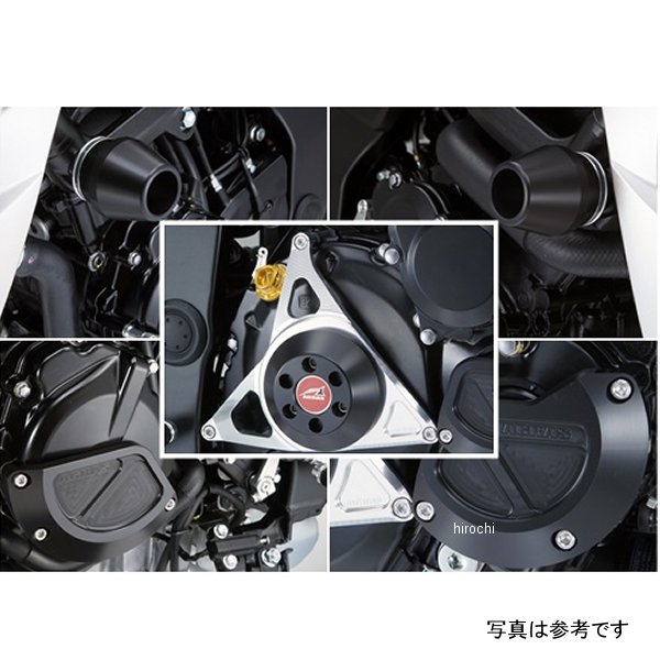 アグラス AGRAS レーシングスライダー 5点セットB φ60 ロゴ有り GSX-S750 黒 342-306-034BX HD店