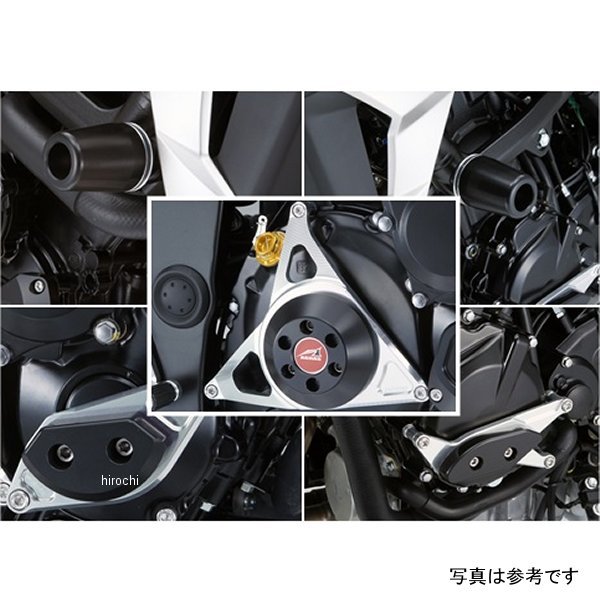 アグラス AGRAS レーシングスライダー 5点セットA/A タイプ2 φ50 ロゴ無し 11年以降 GSR750 黒 342-399..