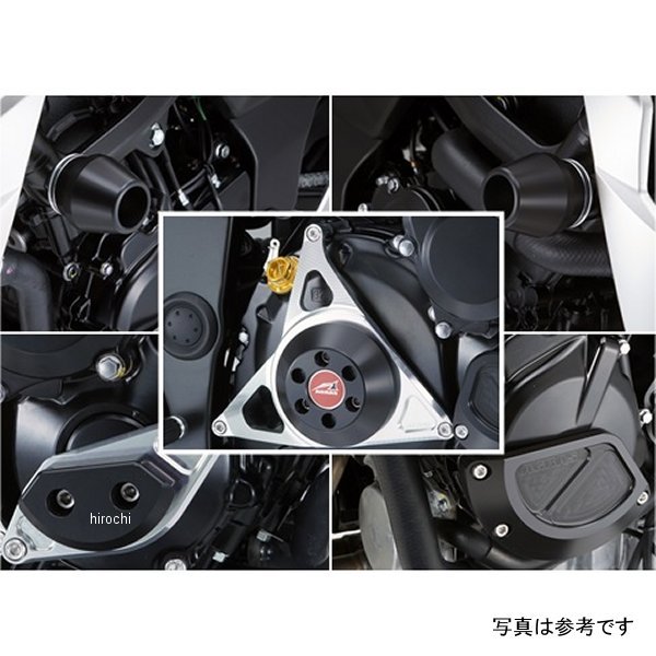 アグラス AGRAS レーシングスライダー 5点セットA/B タイプ2 φ60 ロゴ無し 11年以降 GSR750 黒 342-399..