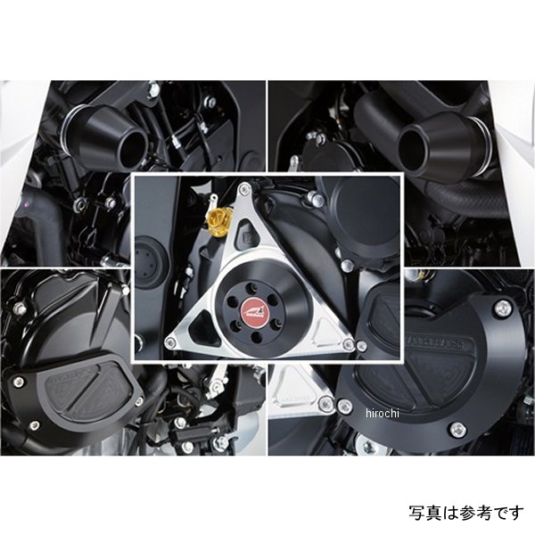 アグラス AGRAS レーシングスライダー 5点セットB/B タイプ2 φ60 ロゴ無し 11年以降 GSR750 黒 342-399..