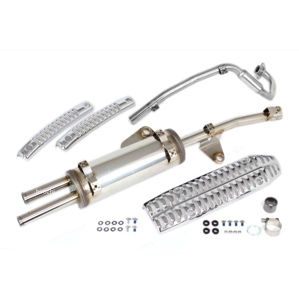 【メーカー在庫あり】 SP武川 スクランブラーマフラー ハンターカブCT125(JA65) 04-02-0382 HD店