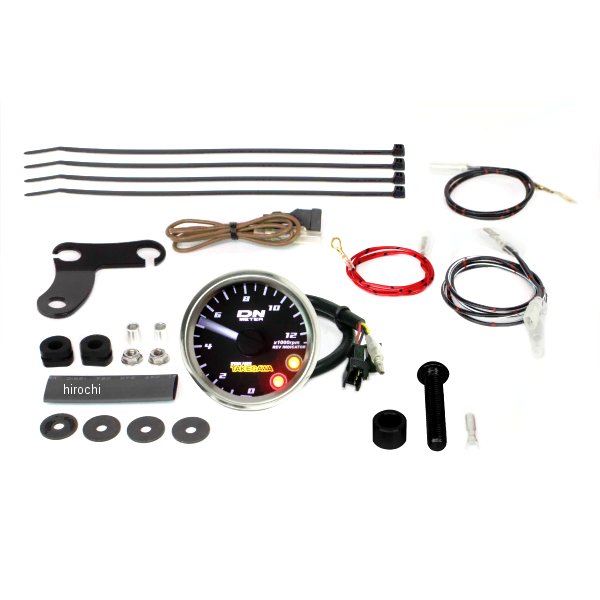 SP武川 φ48スモールDNタコメーター 12500rpm レブインジケーター付 レブル500、レブル250 05-05-0121 HD店
