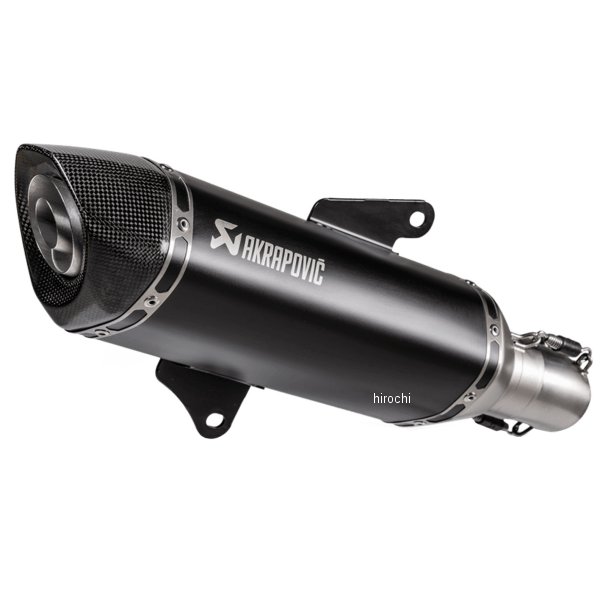 アクラポビッチ AKRAPOVIC スリップオンマフラー 21年-23年 フォルツァ350 ステンブラック S-H3SO9-RSSBL HD店