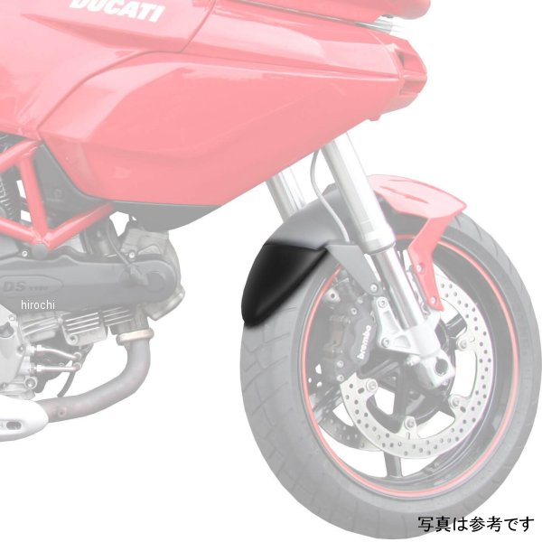 ピラミッドプラスチック Pyramid Plastics 延長フェンダー ショート 07年-10年 Multistrada 1100 DS 黒 05510 HD店