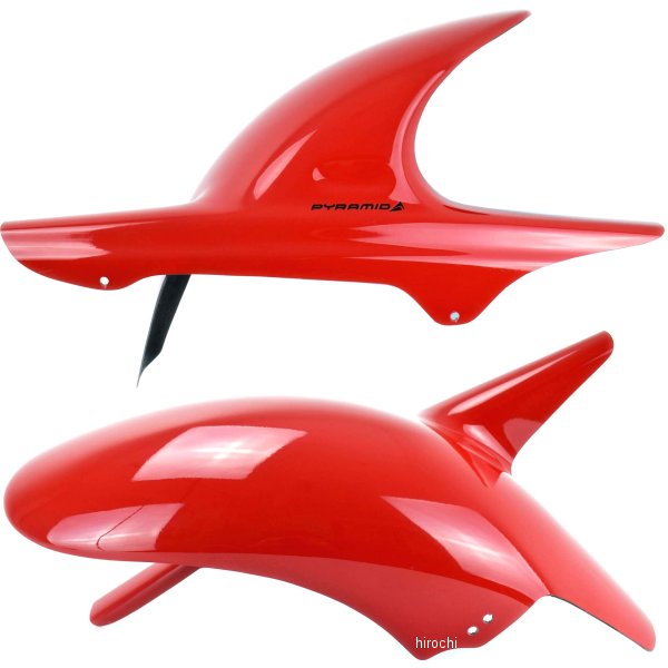 ピラミッドプラスチック Pyramid Plastics ハガー 97年-02年 CB600 F Hornet 赤 07116D HD店