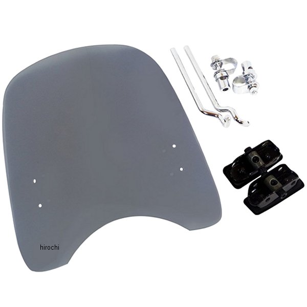 【メーカー在庫あり】 ワールドウォーク 汎用ウインドスクリーン スモーク ws-03ls HD店