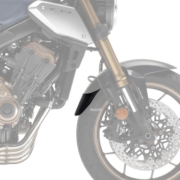 ピラミッドプラスチック Pyramid Plastics 延長フェンダー ショート 19年-22年 CB650 R 黒 051850 HD店