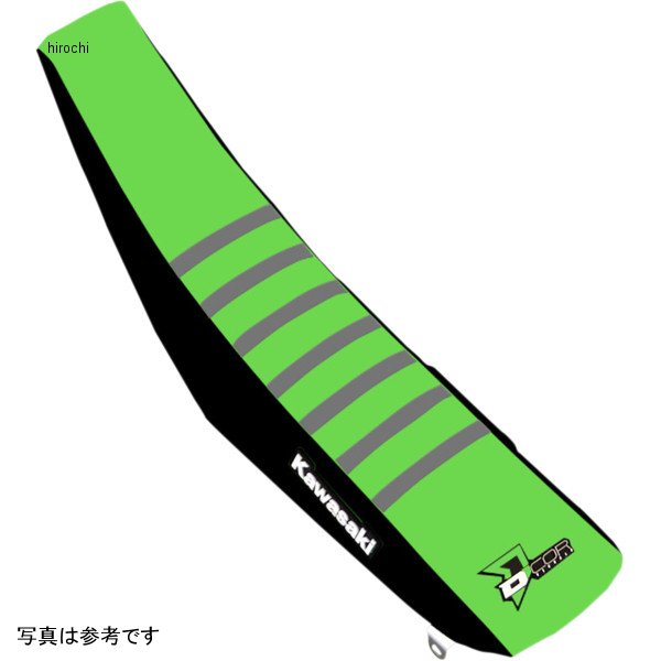 【USA在庫あり】 D'cor Visuals シートカバー 17年-20年 KX 250 F 黒/緑/グレー 0821-3151 HD店