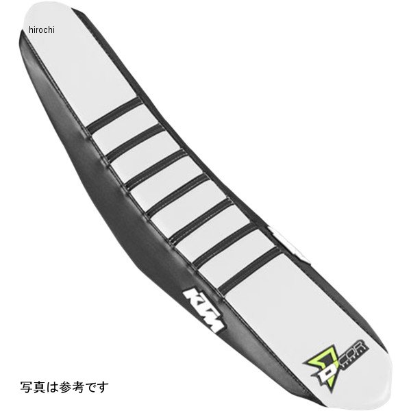 【USA在庫あり】 D'cor Visuals シートカバー 11年-15年 KTM 125 SX-F 黒/白 0821-3171 HD店