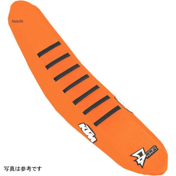 【USA在庫あり】 D'cor Visuals シートカバー 19年-21年 KTM 125 SX 黒/オレンジ 0821-3181 HD店