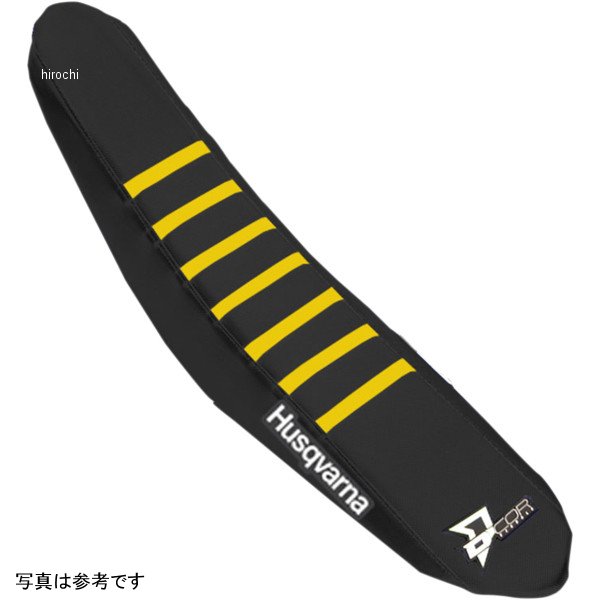 【USA在庫あり】 D'cor Visuals シートカバー 16年-18年 ハスクバーナ FC 250 黒/イエロー 0821-3246 HD店