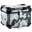 【メーカー在庫あり】 クーケース COOCASE Q1 アルミトップケース 45L カモブラックグレー CCX450CBG HD店