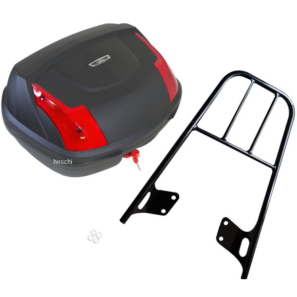 【メーカー在庫あり】 ワールドウォーク リアキャリア 48Lリアボックスセット 20年以降 ジクサー250、ジクサー150 wca-50-hwb48 HD店