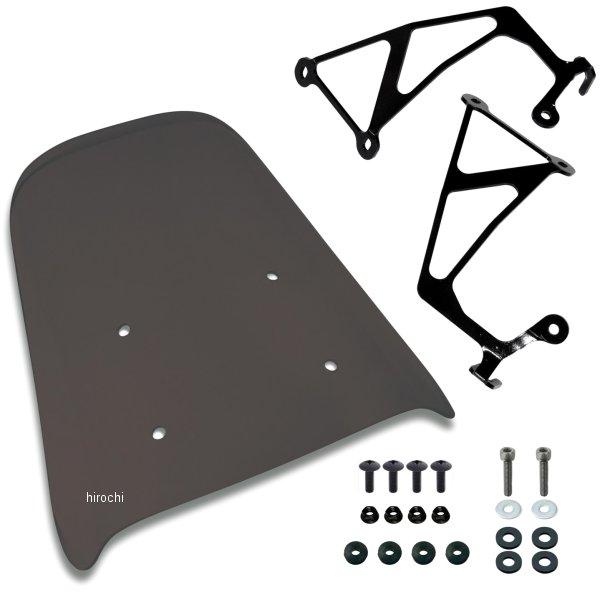 【メーカー在庫あり】 ワールドウォーク ウィンドスクリーン 21年 CRF250L、CRF250Ls スモーク ws-36s HD店