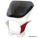 ワールドウォーク 汎用ビキニカウルR パールサンビームホワイト×キャンディーアルカディアンレッド/クリア ds-01r-39 HD店