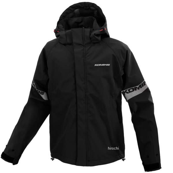 【メーカー在庫あり】 コミネ KOMINE ブレスター3レイヤーレインジャケット 黒 Mサイズ RK-549 HD店