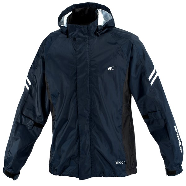 コミネ KOMINE 2024年春夏モデル ブレスターレインウェア フィアート ネイビー Mサイズ RK-5393 HD店