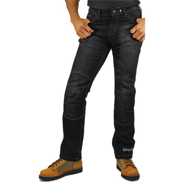 【メーカー在庫あり】 コミネ KOMINE 春夏モデル ジーンズ 黒 Sサイズ PK-7323 HD店