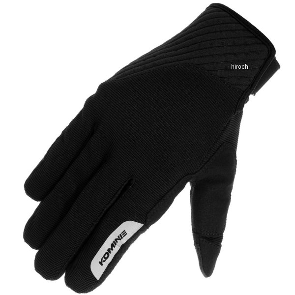 【メーカー在庫あり】 コミネ KOMINE 春夏モデル ストレッチメッシュグローブ ルーチェII 黒 2XLサイズ GK-1853 HD店(2)