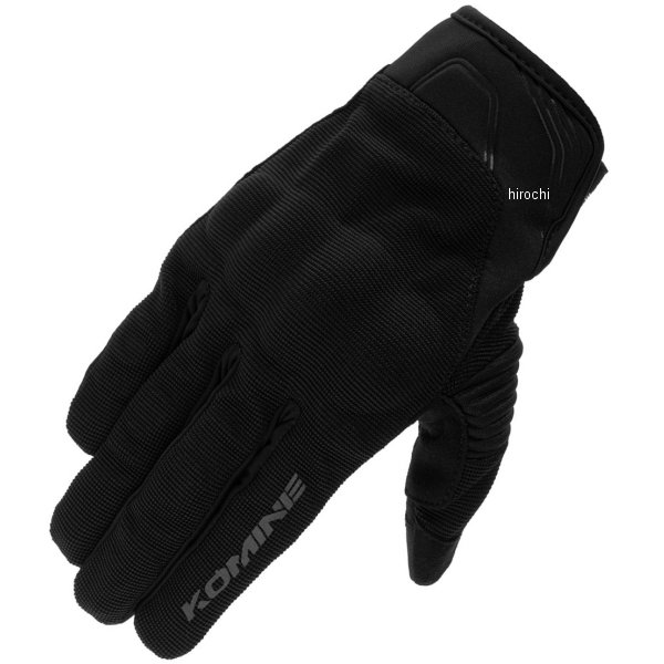 【メーカー在庫あり】 コミネ KOMINE 春夏モデル プロテクトメッシュグローブ ブレイブ 黒 Sサイズ GK-1833 HD店(2)