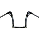 部品屋K&W ボナンザファット ハンドルバー 96年-07年 FLHR/FLTR 1-1/4インチ 黒 K928091 HD店