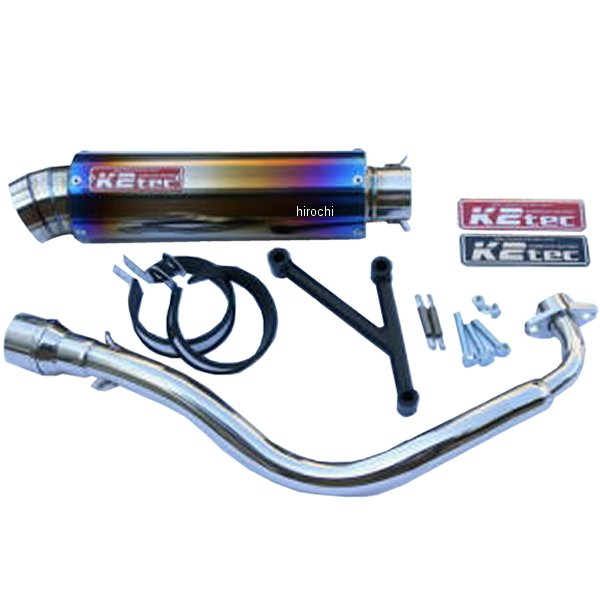 ケイツーテック K2tec フルエキゾースト GP-R STD O2無し 3ピース シグナスX チタン ksigu-gps3-ti HD店