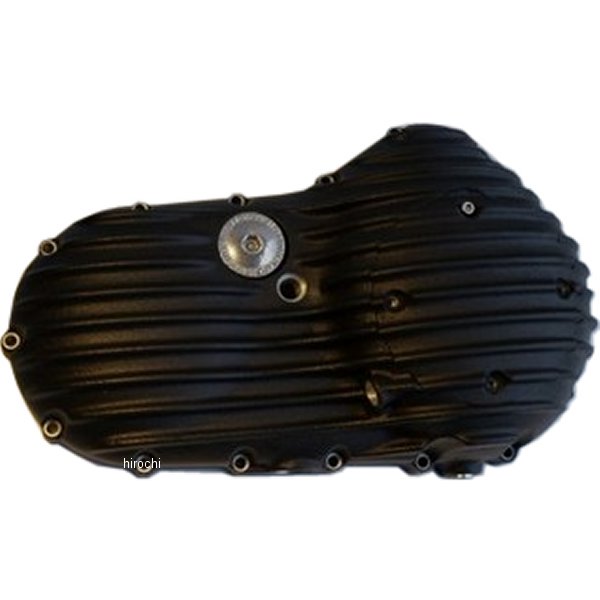 部品屋K&W EMD プライマリーカバー リブ付き 04年以降 XL 黒 PCXLI-R-R HD店