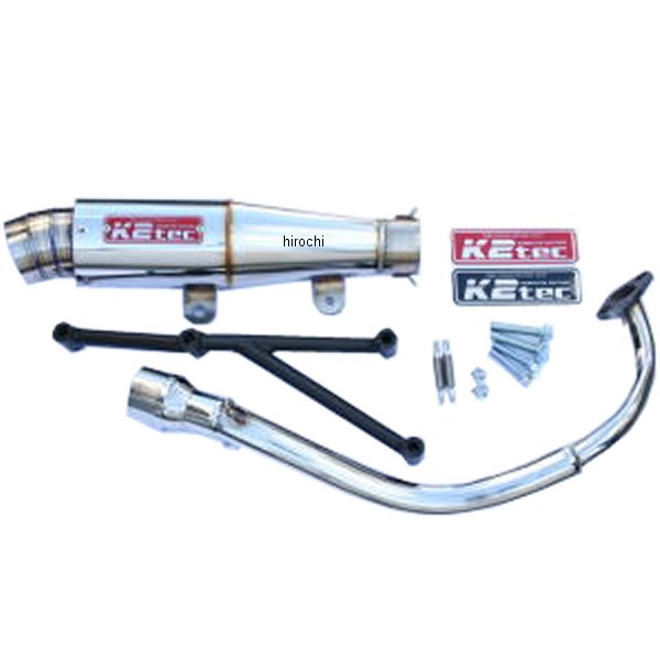 ケイツーテック K2tec フルエキゾースト GP-R テーパー 3ピース O2対応 09年以降 アドレスV125 9v125-gpt3 HD店