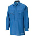 TSデザイン 長袖シャツサイズ:3Lカラー:ブルー素材:ポリエステル80%、綿20%冷却ビズシリーズ。風を感じる、軽量ワーキング・ウェア。7105楽天 HD店　