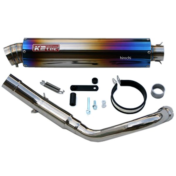 ケイツーテック K2tec スリップオンマフラー NITRO 3ピース ホーネット250 チタン mc31-3pti HD店