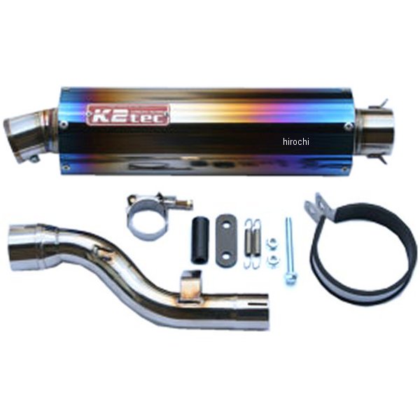 ケイツーテック K2tec スリップオンマフラー K-Dirt S5 小バッフル セロー250 チタン sero-s5ti-s HD店