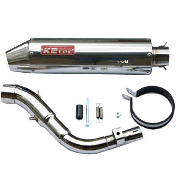 排氣管 - ケイツーテック K2tec スリップオンマフラー K-Dirt モタード 極小バッフル 12年-16年 CRF250L ステンレス crf-mosus HD店