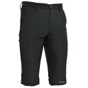 【メーカー在庫あり】 TSデザイン ハイブリッドストレッチメンズショートパンツ 黒/黒 6Lサイズ 846345 HD店