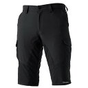 【メーカー在庫あり】 TSデザイン ハイブリッドサマーメンズショートカーゴパンツ 黒/黒 6Lサイズ 846045 HD店