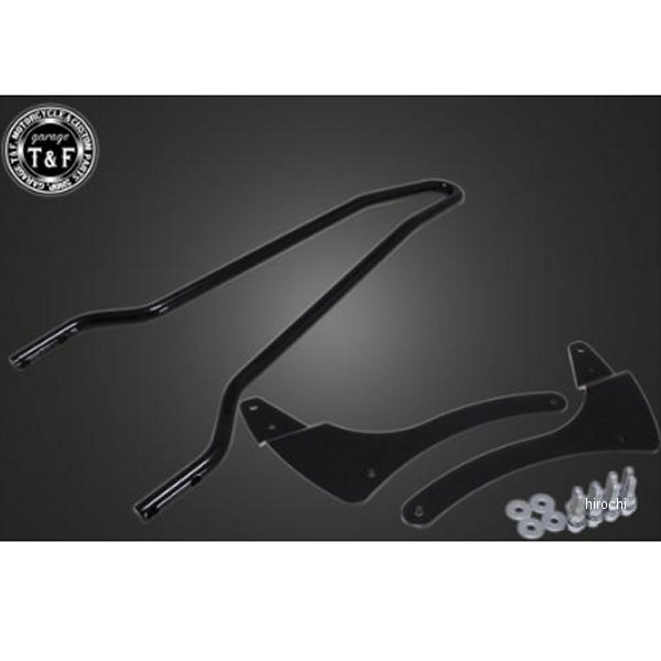ガレージT＆F 純正フェンダー専用シーシーバー ショート ドラッグスター1100クラシック 黒 DS1100CB05BK HD店