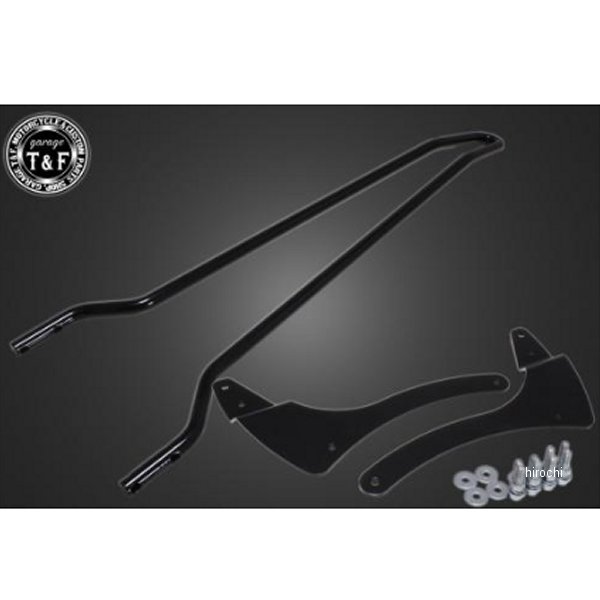 ガレージT＆F 純正フェンダー専用シーシーバー ロング ドラッグスター1100クラシック 黒 DS1100CB06BK HD店