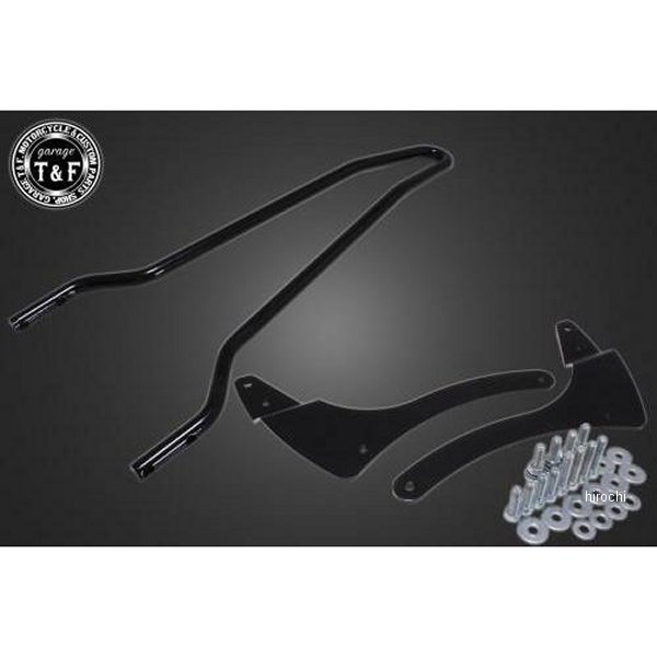 ガレージT＆F 純正フェンダー専用シーシーバー ショート ドラッグスター1100 黒 DS1100CB07BK HD店