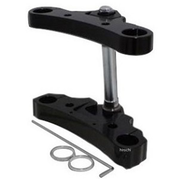 ガレージT＆F トリプルトゥリー 角度調整機能付き ドラッグスター1100 黒 DS1100FT01BK HD店